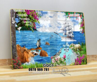 Tranh Thuận buồm xuôi gióTranh Tráng Gương thuận buồm, tranh canvas decor, tranh thuận buồm canvas, khung ảnh canvas treo tường, tranh phong thuỷ canvas