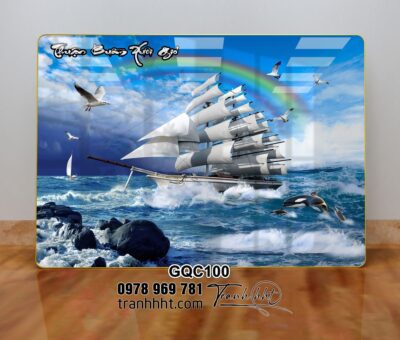 Tranh Thuận Buồm Xuôi Gió GQC100