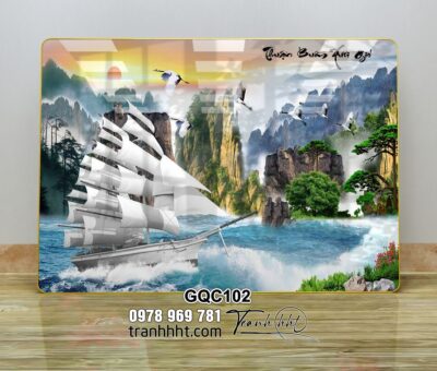 Tranh Thuận Buồm Xuôi Gió GQC102