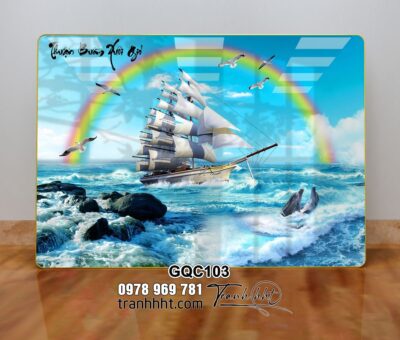 Tranh Thuận Buồm Xuôi Gió GQC103