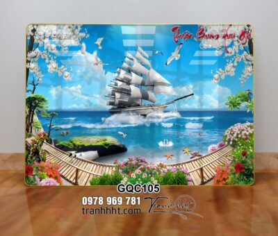 Tranh Thuận Buồm Xuôi Gió GQC105