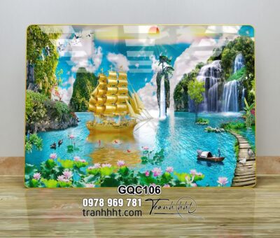 Tranh Thuận Buồm Xuôi Gió GQC106