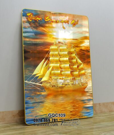 Tranh Thuận Buồm Xuôi Gió GQC109