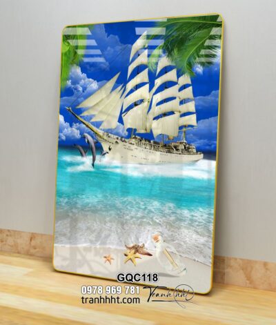 Tranh Thuận Buồm Xuôi Gió GQC118