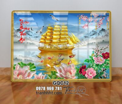 Tranh Thuận Buồm Xuôi Gió GQC12