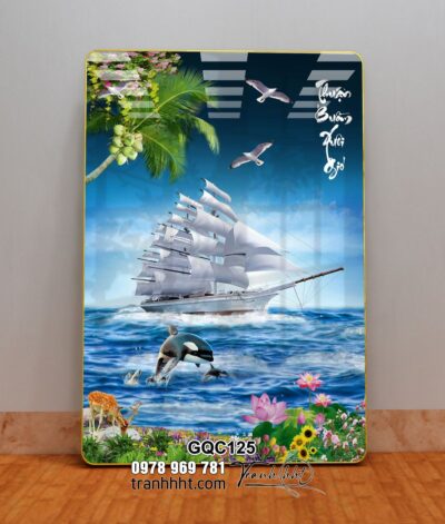 Tranh Thuận Buồm Xuôi Gió GQC125