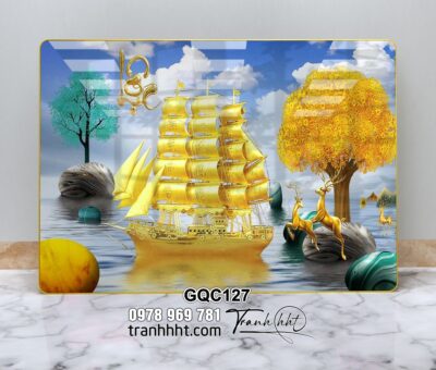 Tranh Thuận Buồm Xuôi Gió GQC127
