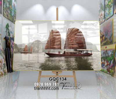 Tranh Thuận Buồm Xuôi Gió GQC134