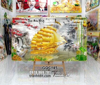 Tranh Thuận Buồm Xuôi Gió GQC145