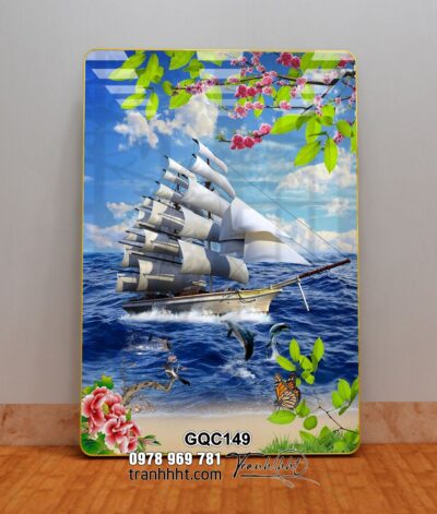 Tranh Thuận Buồm Xuôi Gió GQC149