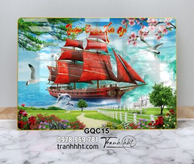 Tranh Thuận Buồm Xuôi Gió GQC15