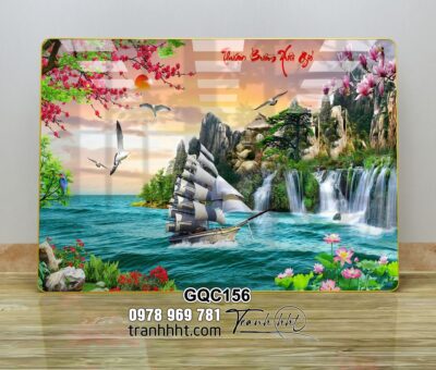 Tranh Thuận Buồm Xuôi Gió GQC156