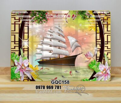 Tranh Thuận Buồm Xuôi Gió GQC158