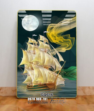 Tranh Thuận Buồm Xuôi Gió GQC16
