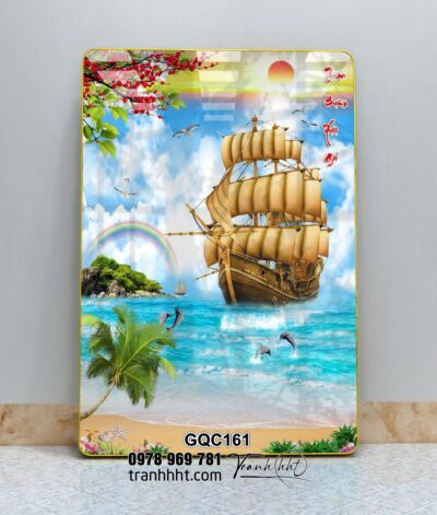 Tranh Thuận Buồm Xuôi Gió GQC161
