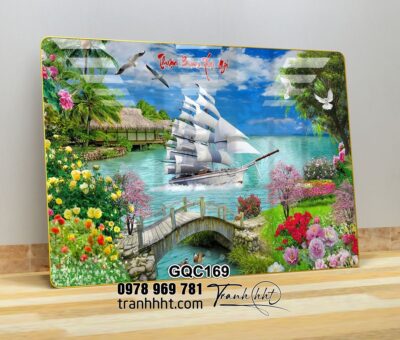 Tranh Thuận Buồm Xuôi Gió GQC169
