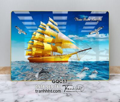 Tranh Thuận Buồm Xuôi Gió GQC17