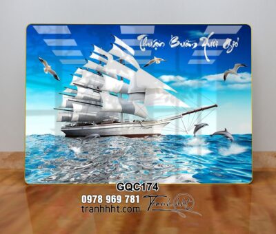 Tranh Thuận Buồm Xuôi Gió GQC174