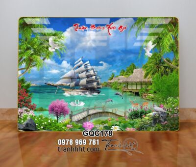 Tranh Thuận Buồm Xuôi Gió GQC178
