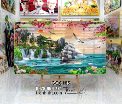 Tranh Thuận Buồm Xuôi Gió GQC185