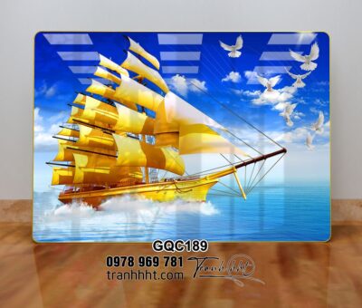 Tranh Thuận Buồm Xuôi Gió GQC189