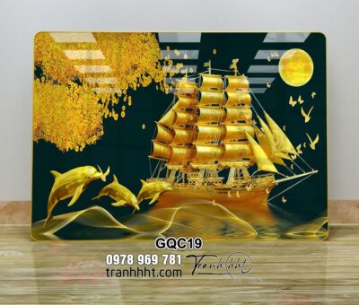 Tranh Thuận Buồm Xuôi Gió GQC19