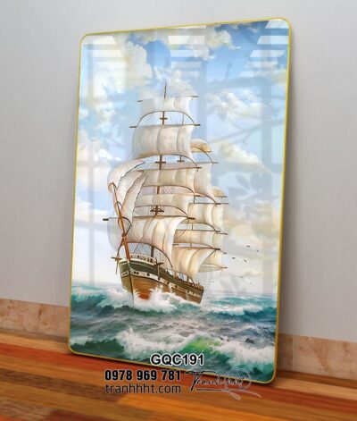 Tranh Thuận Buồm Xuôi Gió GQC191