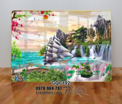 Tranh Thuận Buồm Xuôi Gió GQC192