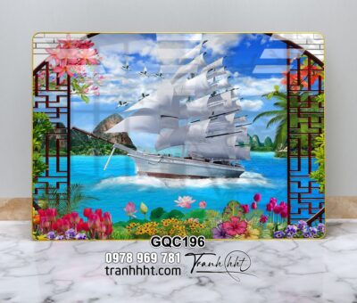 Tranh Thuận Buồm Xuôi Gió GQC196