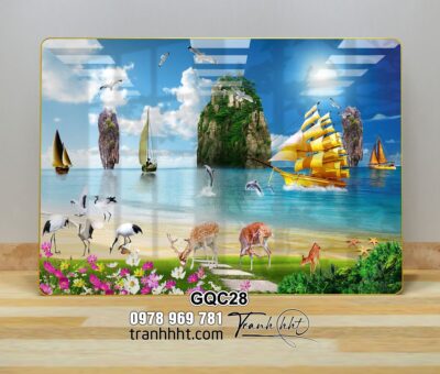 Tranh Thuận Buồm Xuôi Gió GQC28
