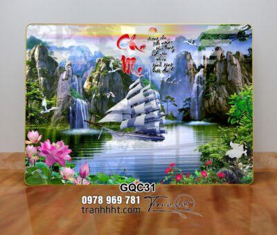 Tranh Thuận Buồm Xuôi Gió GQC31