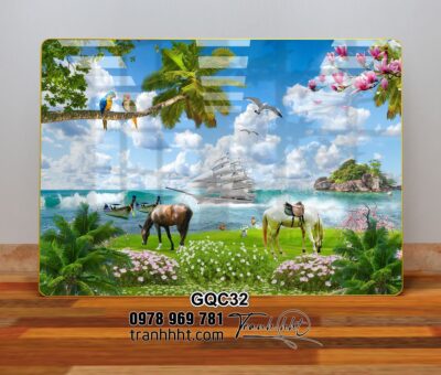 Tranh Thuận Buồm Xuôi Gió GQC32