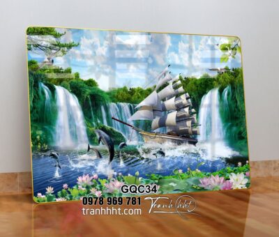Tranh Thuận Buồm Xuôi Gió GQC34