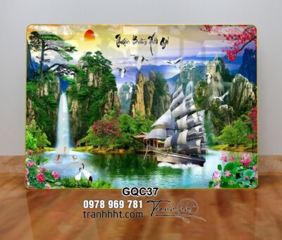 Tranh Thuận Buồm Xuôi Gió GQC37