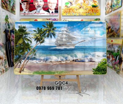 Tranh Thuận Buồm Xuôi Gió GQC4