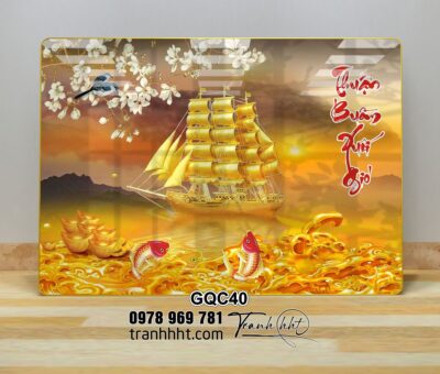 Tranh Thuận Buồm Xuôi Gió GQC40