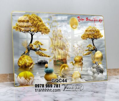Tranh Thuận Buồm Xuôi Gió GQC44