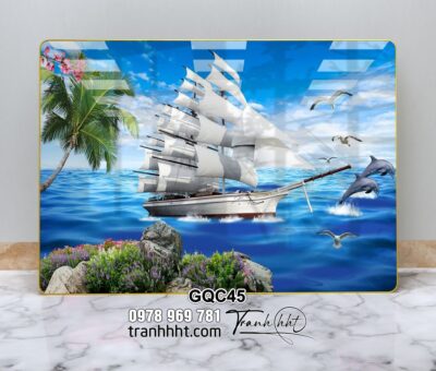 Tranh Thuận Buồm Xuôi Gió GQC45