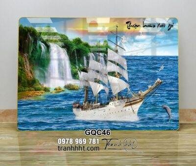 Tranh Thuận Buồm Xuôi Gió GQC46