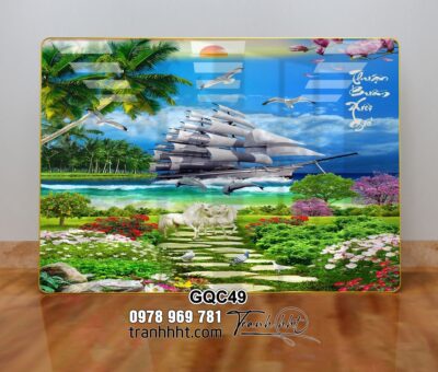 Tranh Thuận Buồm Xuôi Gió GQC49
