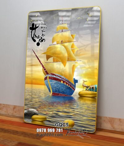 Tranh Thuận Buồm Xuôi Gió GQC5