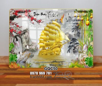 Tranh Thuận Buồm Xuôi Gió GQC50