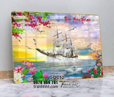 Tranh Thuận Buồm Xuôi Gió GQC52