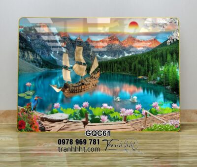 Tranh Thuận Buồm Xuôi Gió GQC61