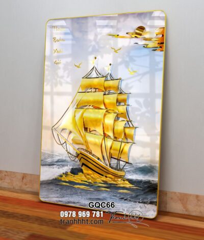 Tranh Thuận Buồm Xuôi Gió GQC66