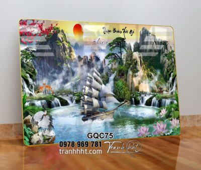 Tranh Thuận Buồm Xuôi Gió GQC75