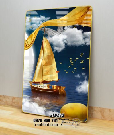 Tranh Thuận Buồm Xuôi Gió GQC82