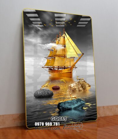 Tranh Thuận Buồm Xuôi Gió GQC85