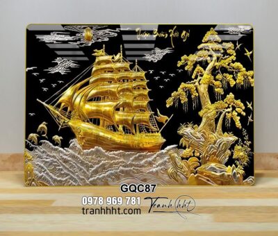 Tranh Thuận Buồm Xuôi Gió GQC87