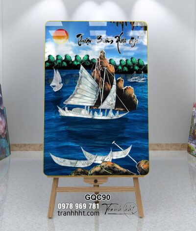 Tranh Thuận Buồm Xuôi Gió GQC90